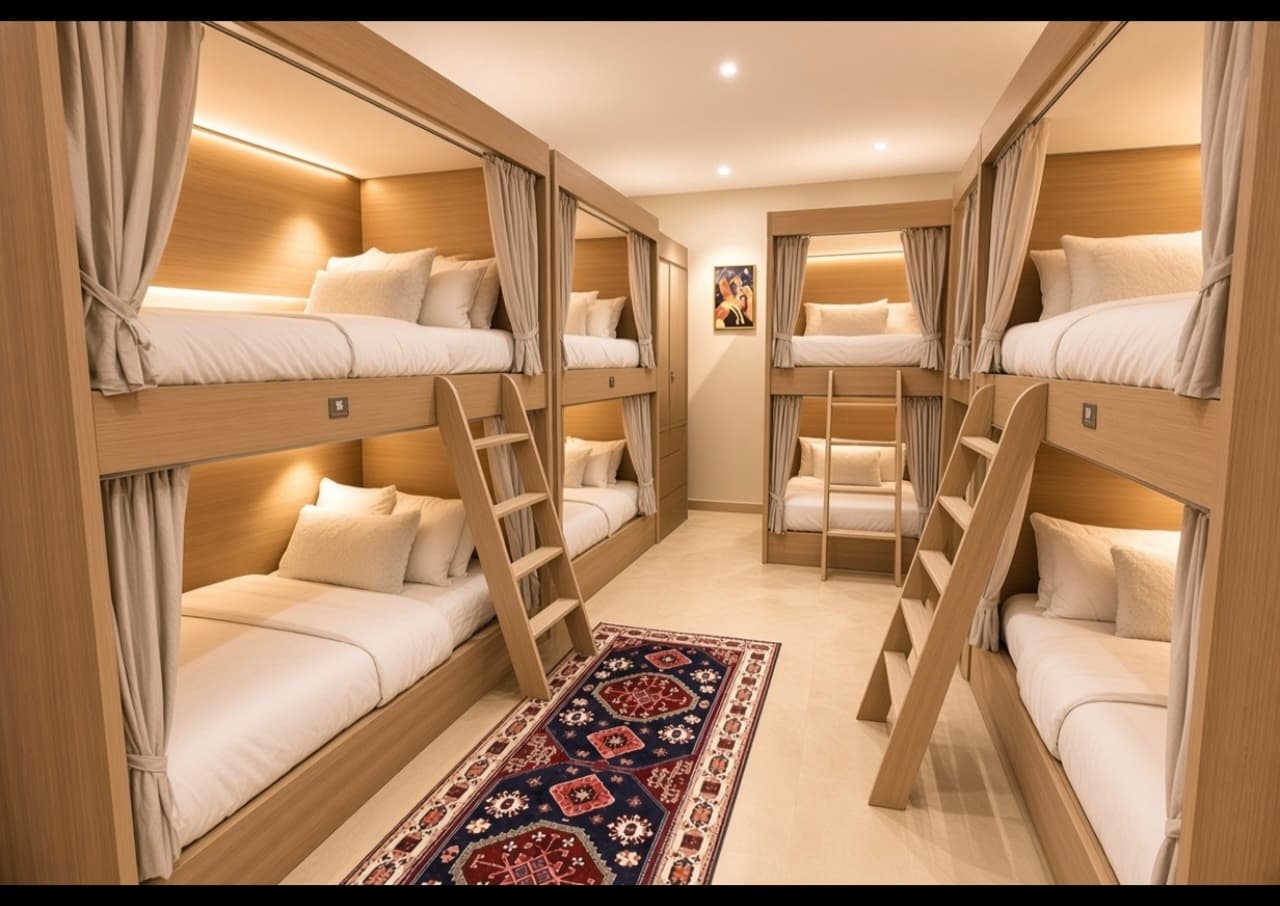 Shared Dormitory Bed
